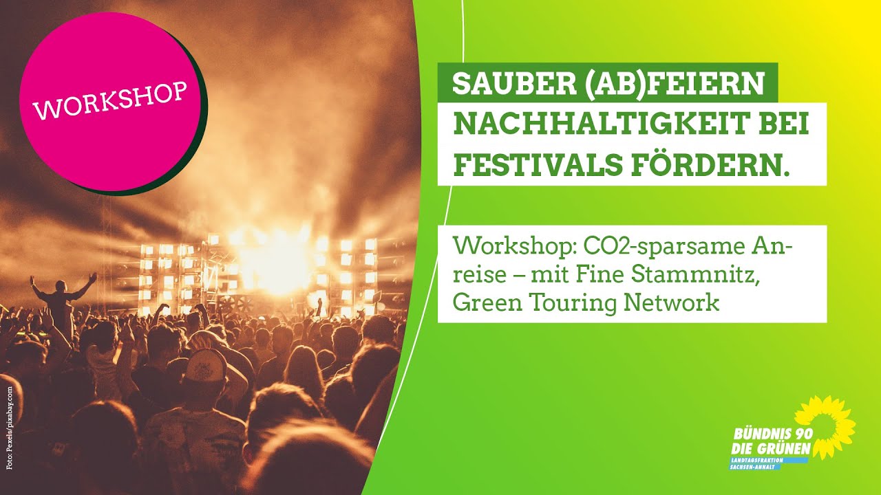 Workshop: CO2-sparsame Anreise zu Festivals